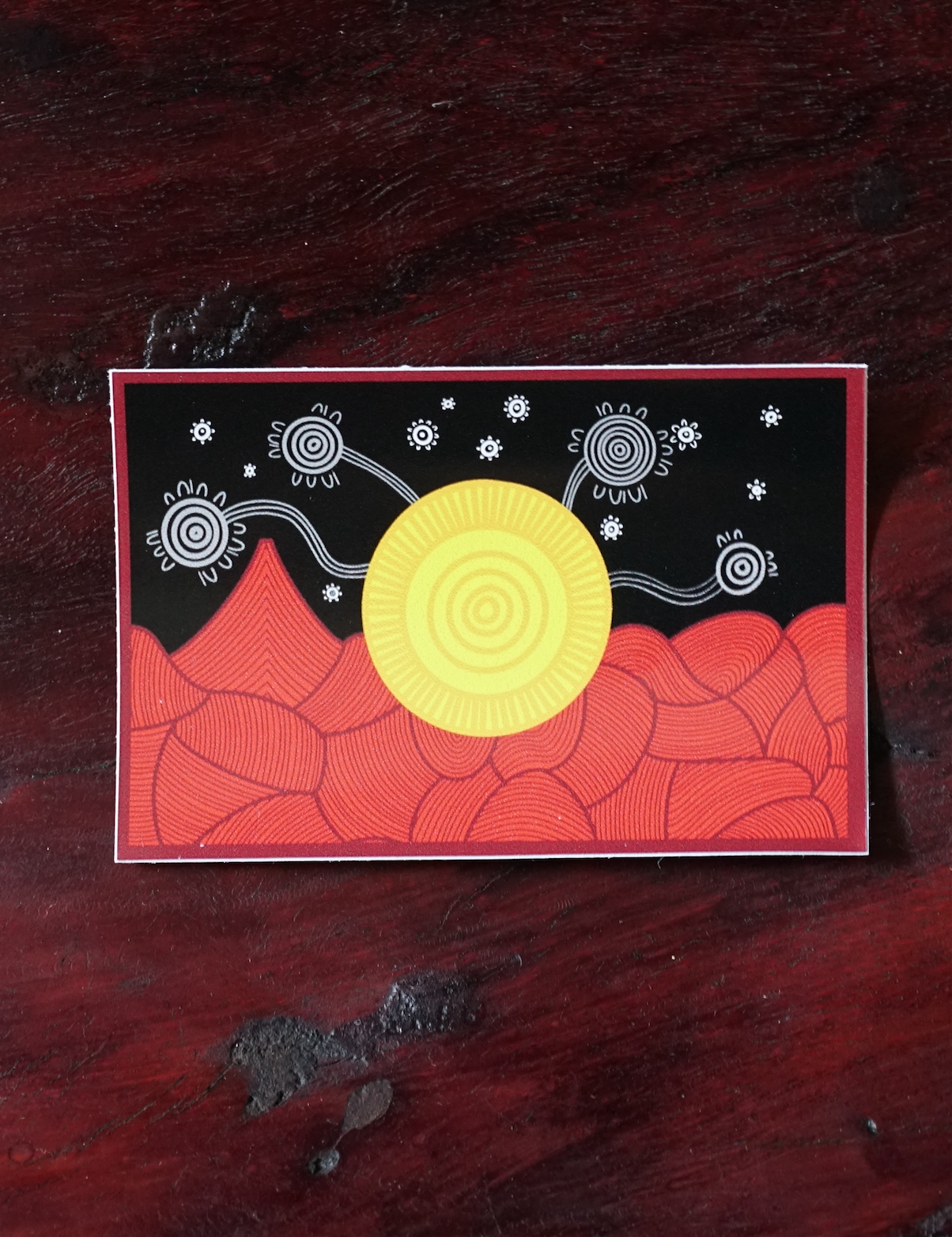 Empowered Aboriginal Flag Sticker